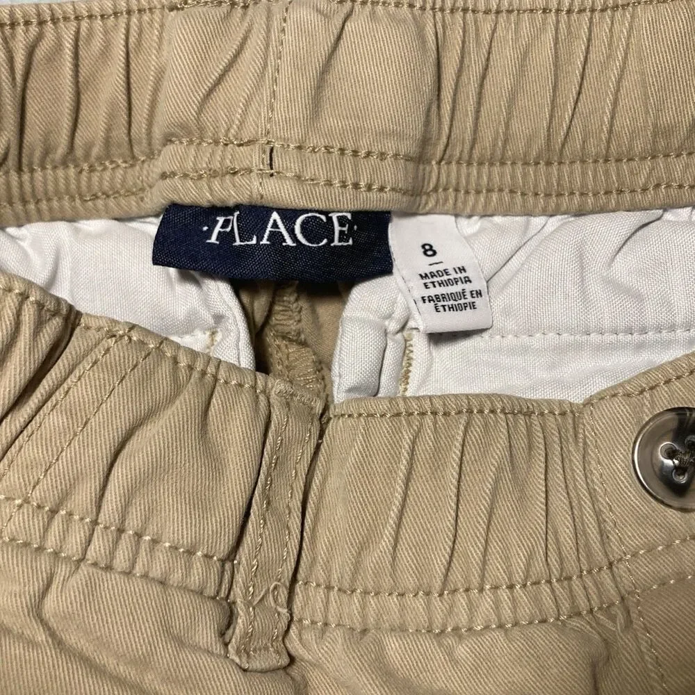 Boys Size 8 Children’s Place Stretch Pull on Chino Pants GUC